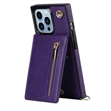 Zipper kaulakorukuori Apple iPhone 15 Pro - Violetti