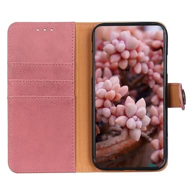 KHAZNEH iPhone 15 Pro Lompakkoteline - Vaaleanpunainen