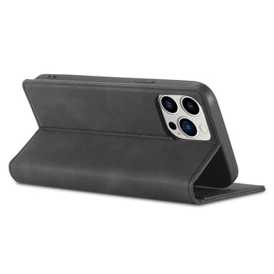 LC.IMEEKE Magneettinen puhelinkotelo iPhone 15 Pro -telineen lompakon suojukselle