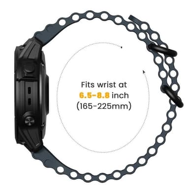 Ocean kellon ranneke Garmin Enduro - Midnightblue