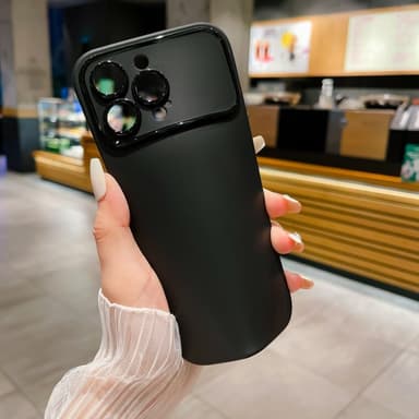 Slim-Fit TPU-puhelinkotelon suojakuori iPhone 15 Pro -kuorelle - Musta