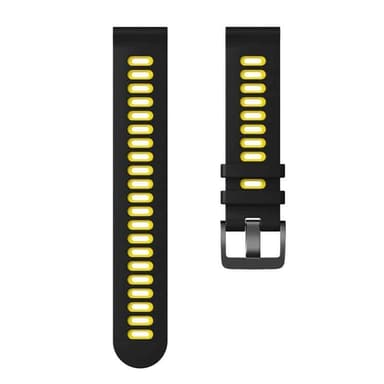 Twin kellon ranneke Garmin Marq Adventurer - Musta/keltainen
