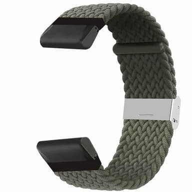 Punottu kellon ranneke Garmin Enduro - Army