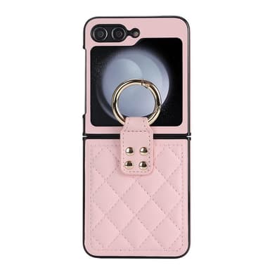 Rhombus Ring kuori Samsung Galaxy Z Flip 5 - Vaaleapinkki