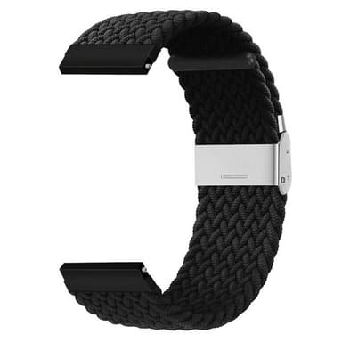 Punottu Kellon ranneke Garmin Venu 2 Plus - musta