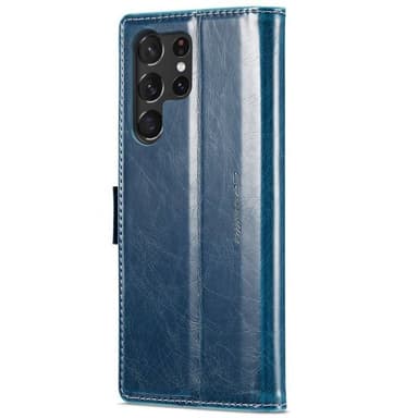 CaseMe Lompakkokotelo 2-kortti Samsung Galaxy S24 Ultra - Sininen
