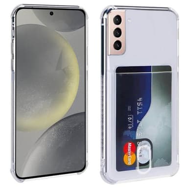Silikonikotelo ja kolikkopaikka Samsung Galaxy S24 Plus
