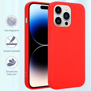 iPhone 14 PRO Suojakuori Kotelo Case (Punainen)