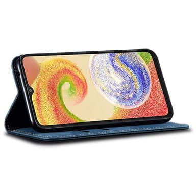 SKALO Samsung S24+ Jeans Lompakkokotelo - Sininen