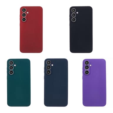 SKALO Samsung S23 FE Ultraohut TPU-kuori - Sininen