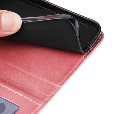 SKALO Samsung A05s 4G PU-nahkainen Lompakkokotelo - Pinkki