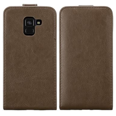 Samsung Galaxy A8 2018 Suojakuori Kotelo (Ruskea)