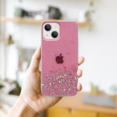 iPhone 14 PLUS Suojakuori Kotelo (Vaaleanpunainen)