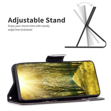 Samsung Galaxy S24 Ultra Lompakkotelineen kotelo Kuviollinen puhelimen kansi