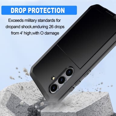 Samsung Galaxy S24+ (Plus) Case Armor suojakotelo Kuori + karkaistu lasi