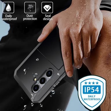 Samsung Galaxy S24+ (Plus) Case Armor suojakotelo Kuori + karkaistu lasi