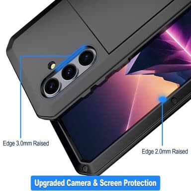 Samsung Galaxy S24+ (Plus) Case Armor suojakotelo Kuori + karkaistu lasi