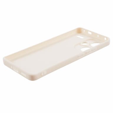 SKALO Xiaomi Redmi Note 13 Pro+ Ultraohut TPU-kuori - Valkoinen