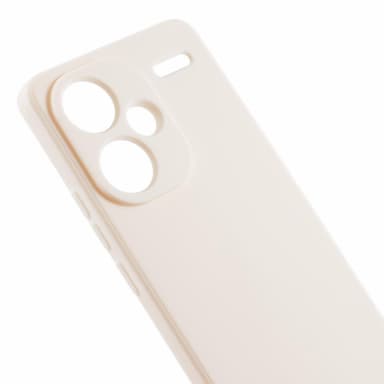 SKALO Xiaomi Redmi Note 13 Pro+ Ultraohut TPU-kuori - Valkoinen