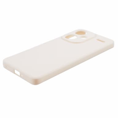 SKALO Xiaomi Redmi Note 13 Pro+ Ultraohut TPU-kuori - Valkoinen
