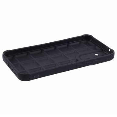 SKALO Samsung A15 4G Puffer Bumper TPU-suojakuori - Musta