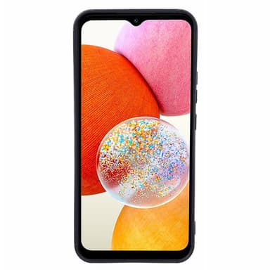 SKALO Samsung A15 4G Puffer Bumper TPU-suojakuori - Musta