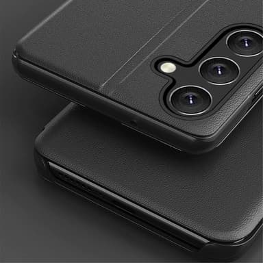 SKALO Samsung A15 4G Clear View Window Case - Oranssi