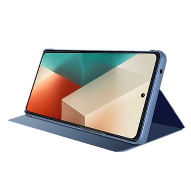 SKALO Xiaomi Redmi Note 13 Pro 5G Clear View Mirror Lompakko - Kulta