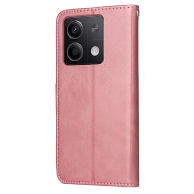 SKALO Xiaomi Redmi Note 13 5G PU-nahkainen Lompakkokotelo - Pinkki