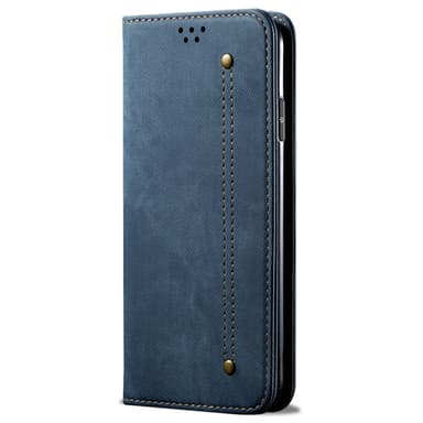 SKALO Xiaomi Redmi 13C 4G Jeans Lompakkokotelo - Sininen