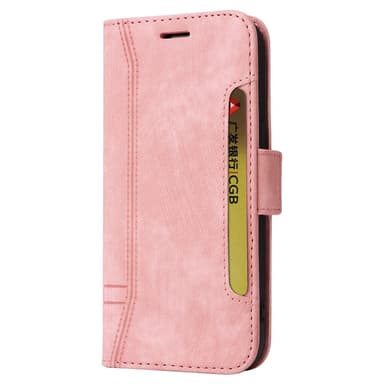 SKALO Xiaomi Redmi Note 13 5G BETOPNICE 001 Lompakkokotelo PU-nahkaa - Pinkki