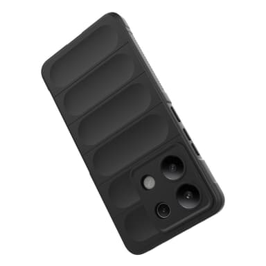 SKALO Xiaomi Redmi Note 13 4G Rugged Bumpers TPU-suojakuori - Musta