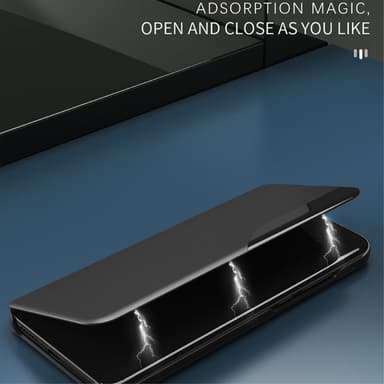 SKALO Samsung A15 4G Clear View Window Case - Sininen