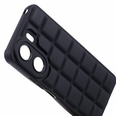 SKALO Xiaomi Redmi 13C 4G Puffer Bumper TPU-suojakuori - Musta