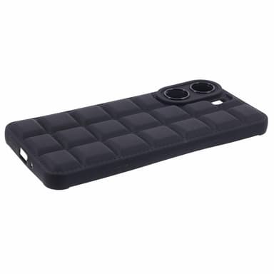 SKALO Xiaomi Redmi 13C 4G Puffer Bumper TPU-suojakuori - Musta