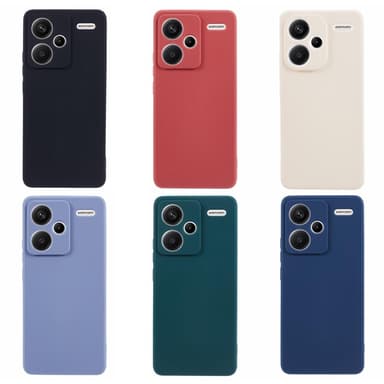 SKALO Xiaomi Redmi Note 13 Pro+ Ultraohut TPU-kuori - Violetti