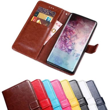 Lompakkokotelo 3-kortti Samsung Galaxy Note 10 (SM-N970F)  - musta