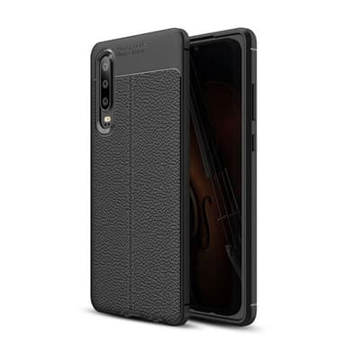Nahkakuvioitu TPU kuori Huawei P30 Lite (MAR-LX1)  - sininen