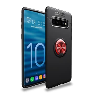 Slim Ring kotelo Samsung Galaxy S10 (SM-G973F)  - musta