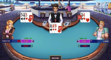 Super Blackjack Battle 2 Turbo Edition - The Card Warriors - PC Window