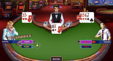 Super Blackjack Battle 2 Turbo Edition - The Card Warriors - PC Window