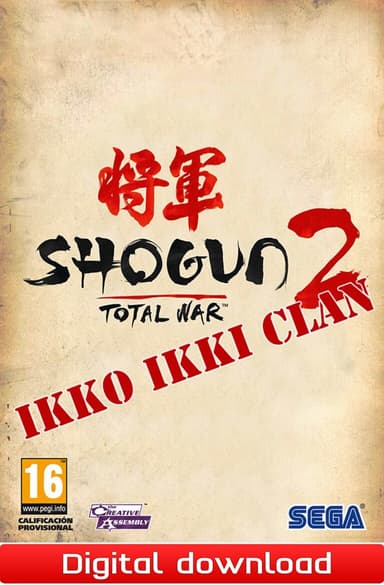 Total War Shogun 2 - Ikko Ikki Clan - PC Windows