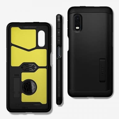 Spigen Samsung Galaxy XCover Pro Kuori Tough Armor Musta