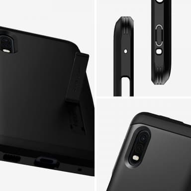 Spigen Samsung Galaxy XCover Pro Kuori Tough Armor Musta