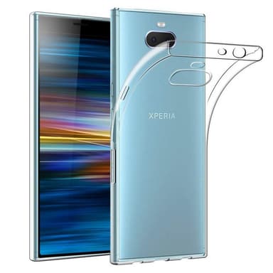 Silikonikotelo läpinäkyvä Sony Xperia 10 Plus (I4213)