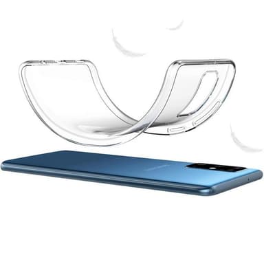 Silikonikotelo läpinäkyvä Samsung Galaxy S20 Plus (SM-G986F)