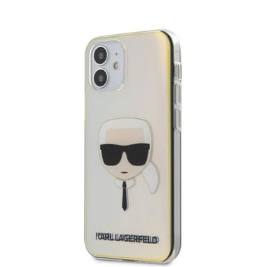 Karl Lagerfeld iPhone 12 Mini Suojakuori Iconic Cover Iridescent