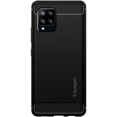 Spigen Samsung Galaxy A42 5G Suojakuori Rugged Armor Matte Black