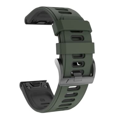 Twin Sport Rannekoru Garmin Fenix 6X Pro - Valkoinen/musta