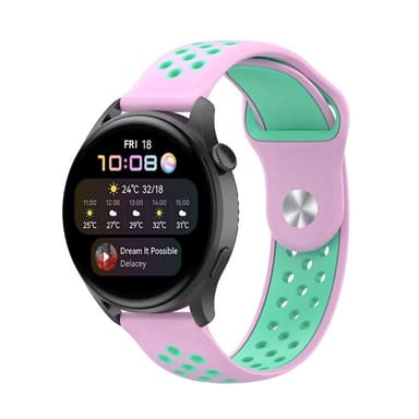 EBN Sport Rannekoru Huawei Watch 3 Pro - Vpunainen/minttu